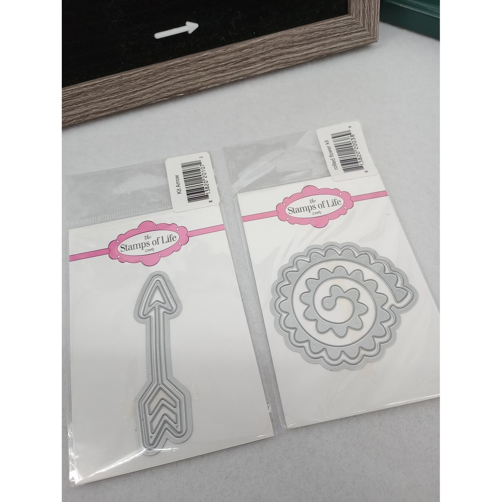 The Stamps of Life Dies Arrow & Rolled Flower